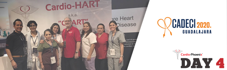 CADECI 2020: Day 4 - Cardio-HART, a total success in Mexico. CADECI 2020: Day 4 - Cardio-HART, a total success in Mexico.